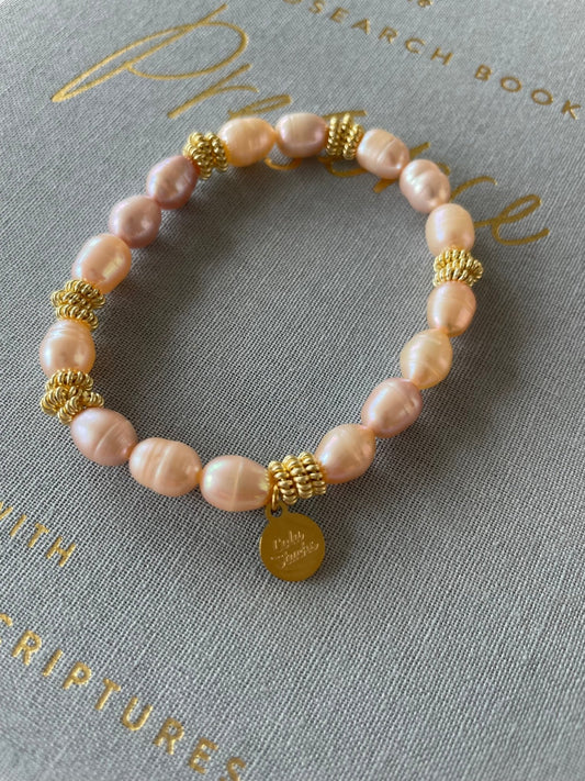 Peachtree Bracelet - Cola Stacks -