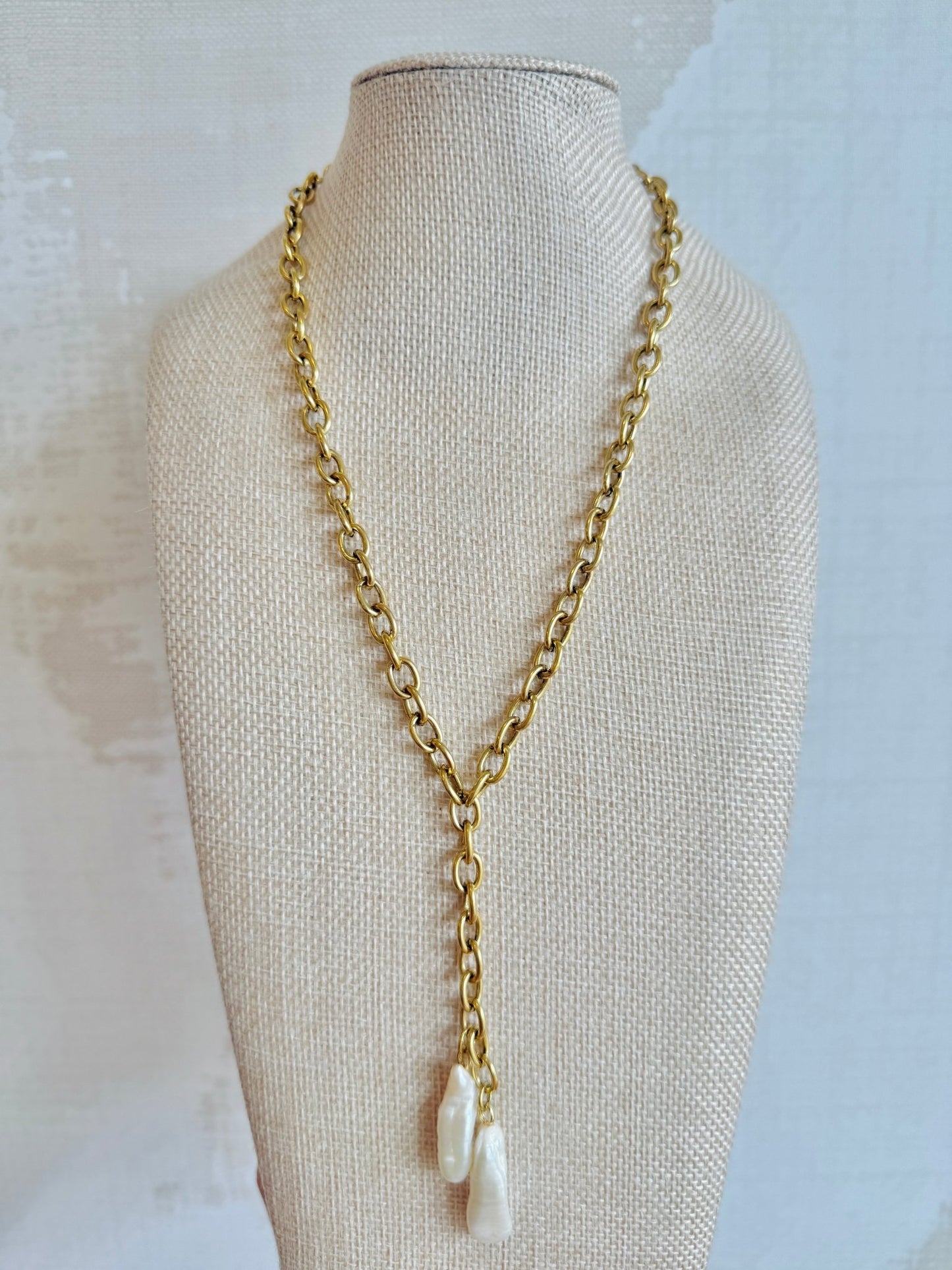 Pearly Gates Necklace - Cola Stacks -
