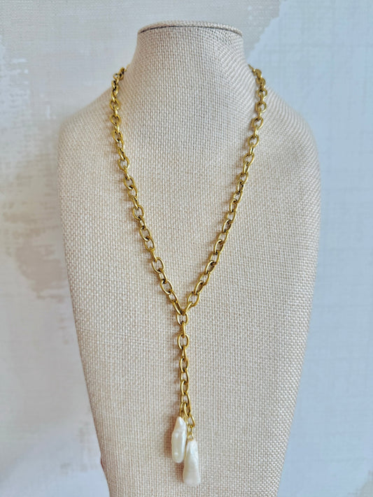 Pearly Gates Necklace - Cola Stacks -