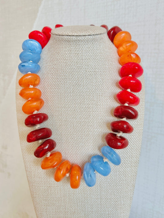 Pickens Necklace - Cola Stacks -