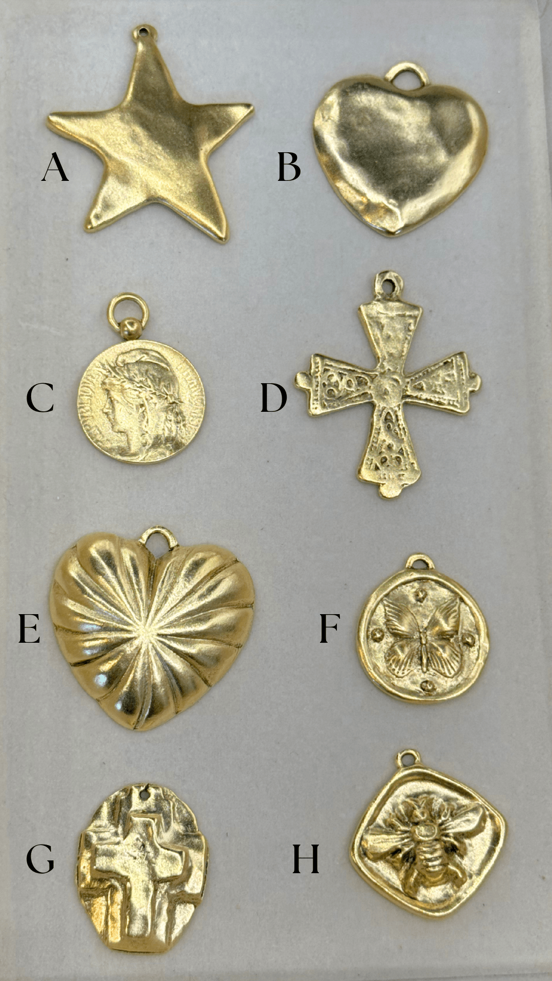 Rope Necklace with Charm - Cola Stacks -