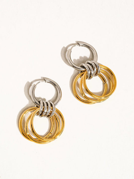 Salem Earrings - Cola Stacks -