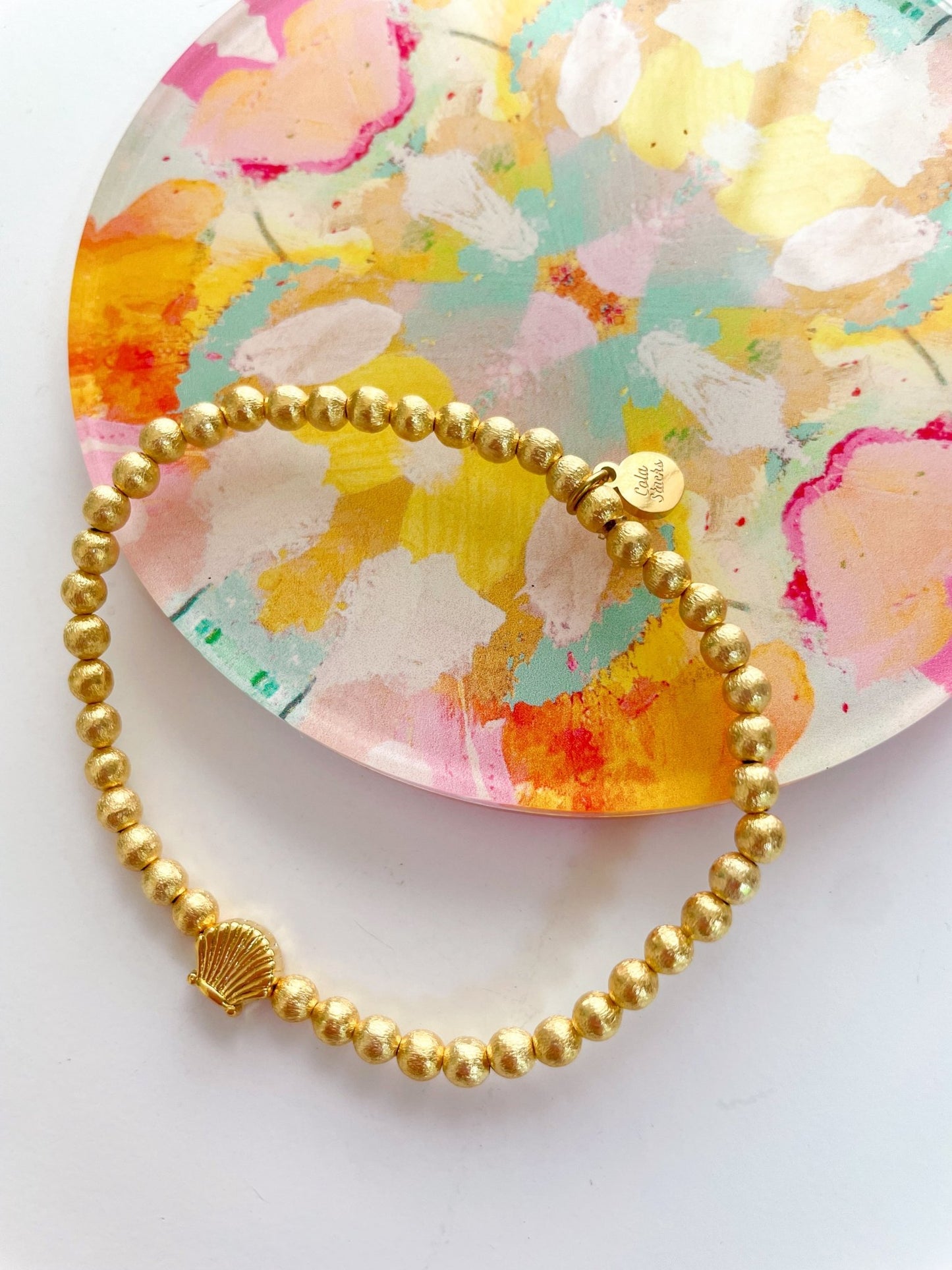 Seashell Bracelet - Cola Stacks -