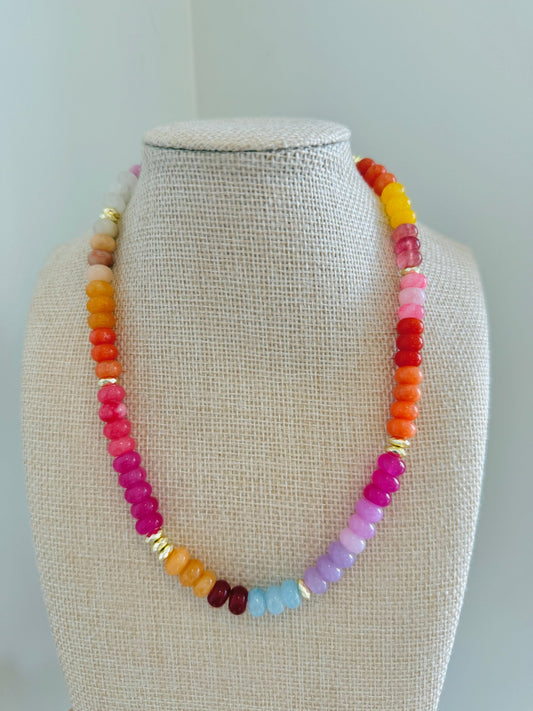 Spritz Necklace - Cola Stacks -