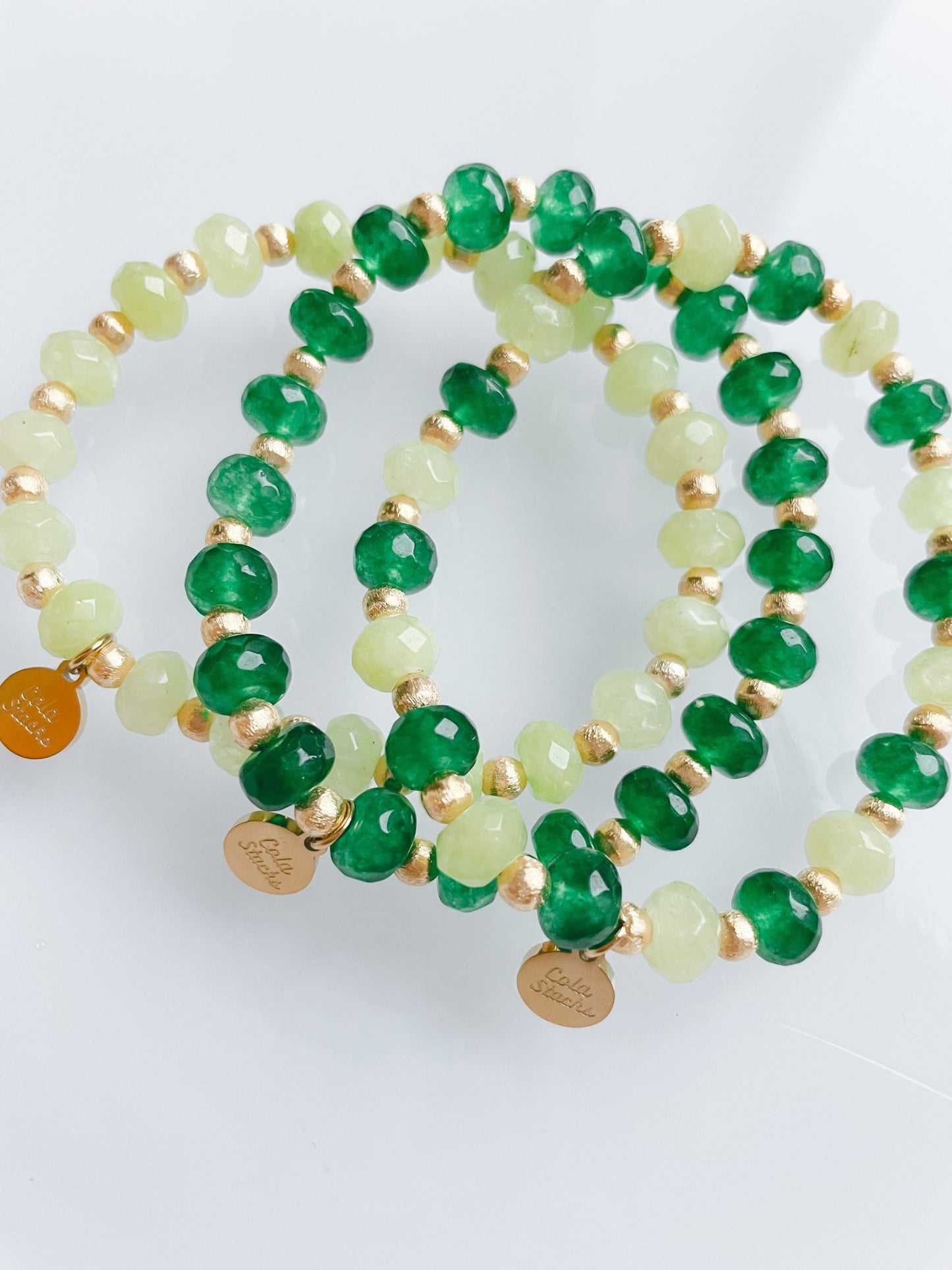 St. Patrick's Sequoia Bracelet - Cola Stacks -