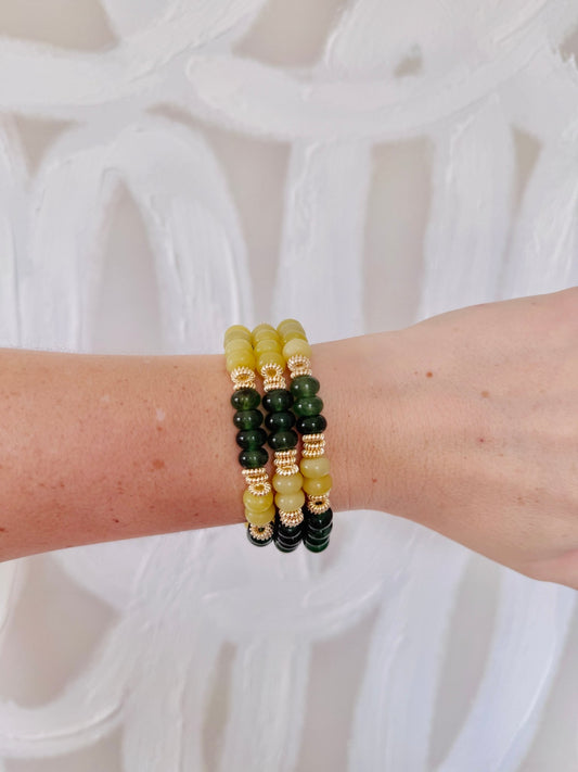 St Pats Roller Bracelet - Cola Stacks -