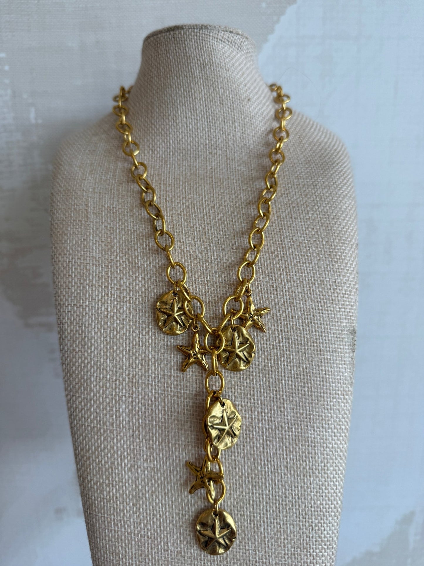 Starry Beach Necklace - Cola Stacks -