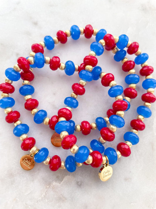 USA Sequoia Bracelet - Cola Stacks -