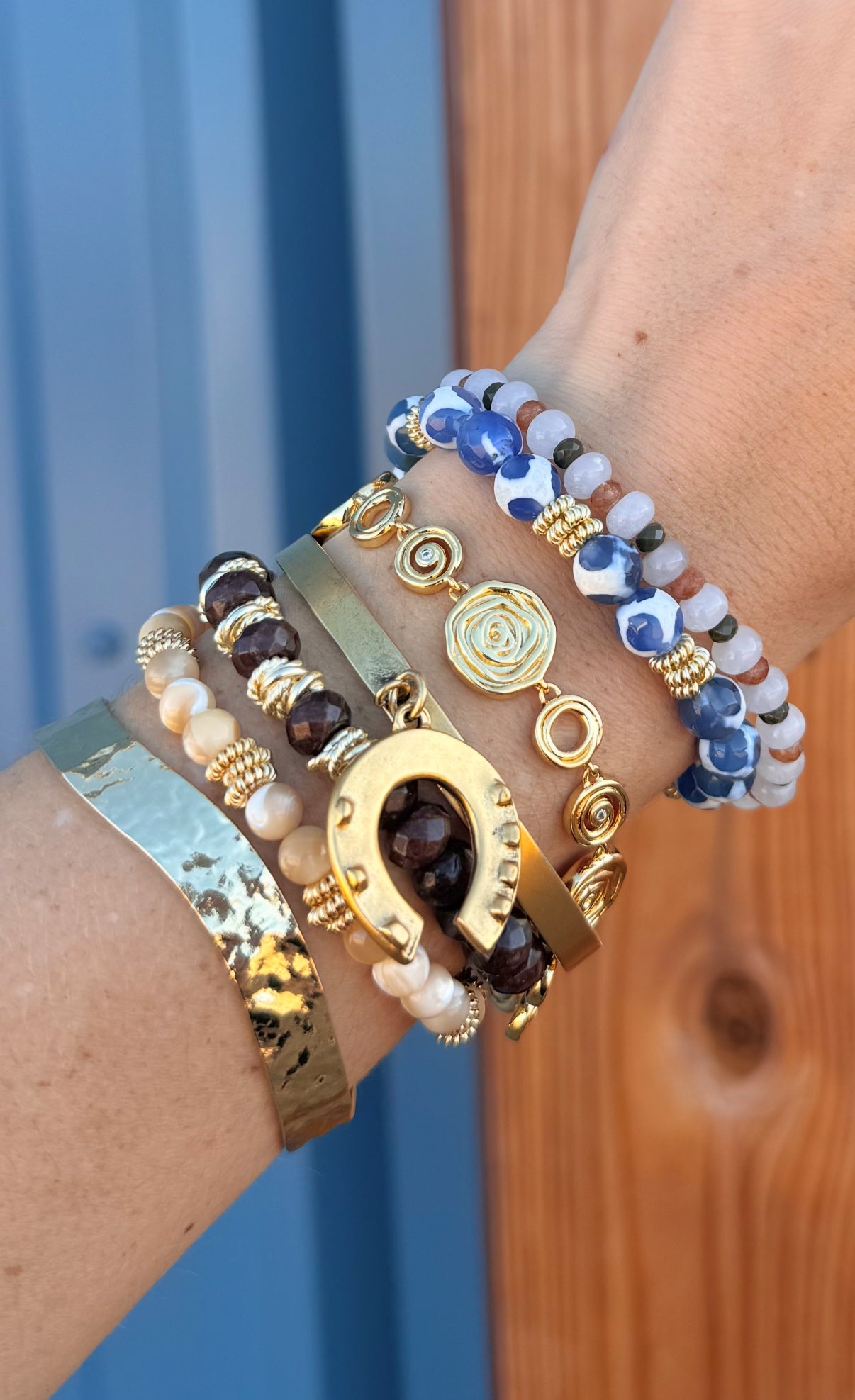 Vintage Charm Bracelet (choose your charm) - Cola Stacks -