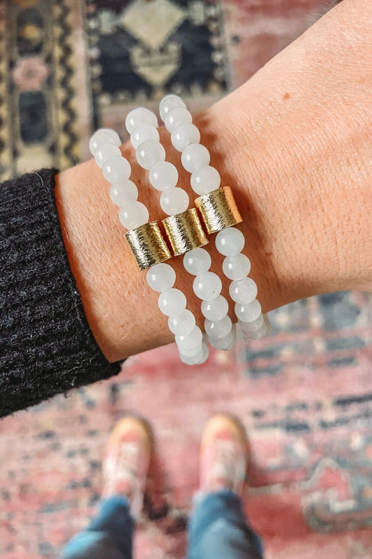 Epworth Bracelet - Cola Stacks -