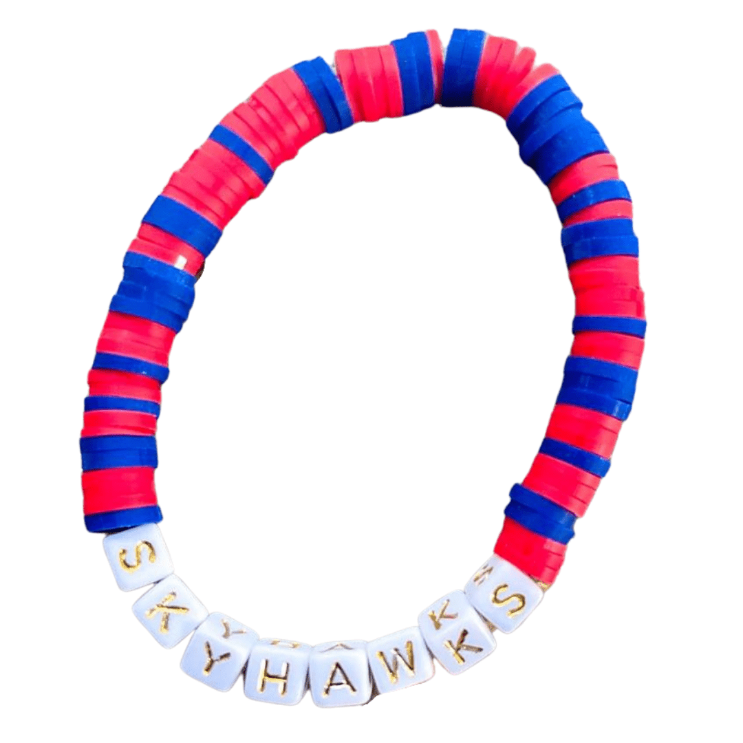 Kids Hammond Skyhawks Bracelet - Cola Stacks -