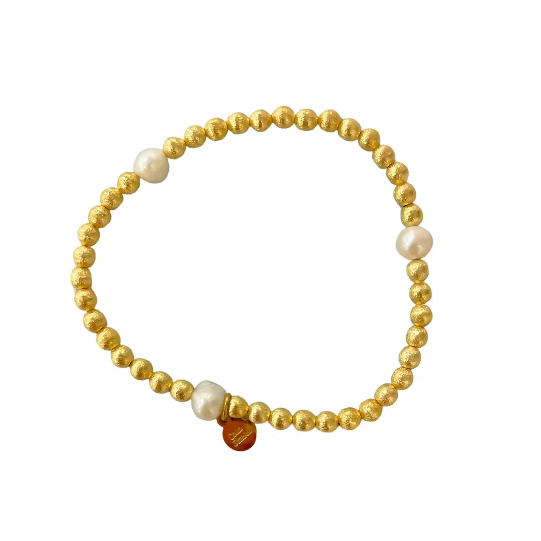 Rosewood Bracelet- Solid Pearl