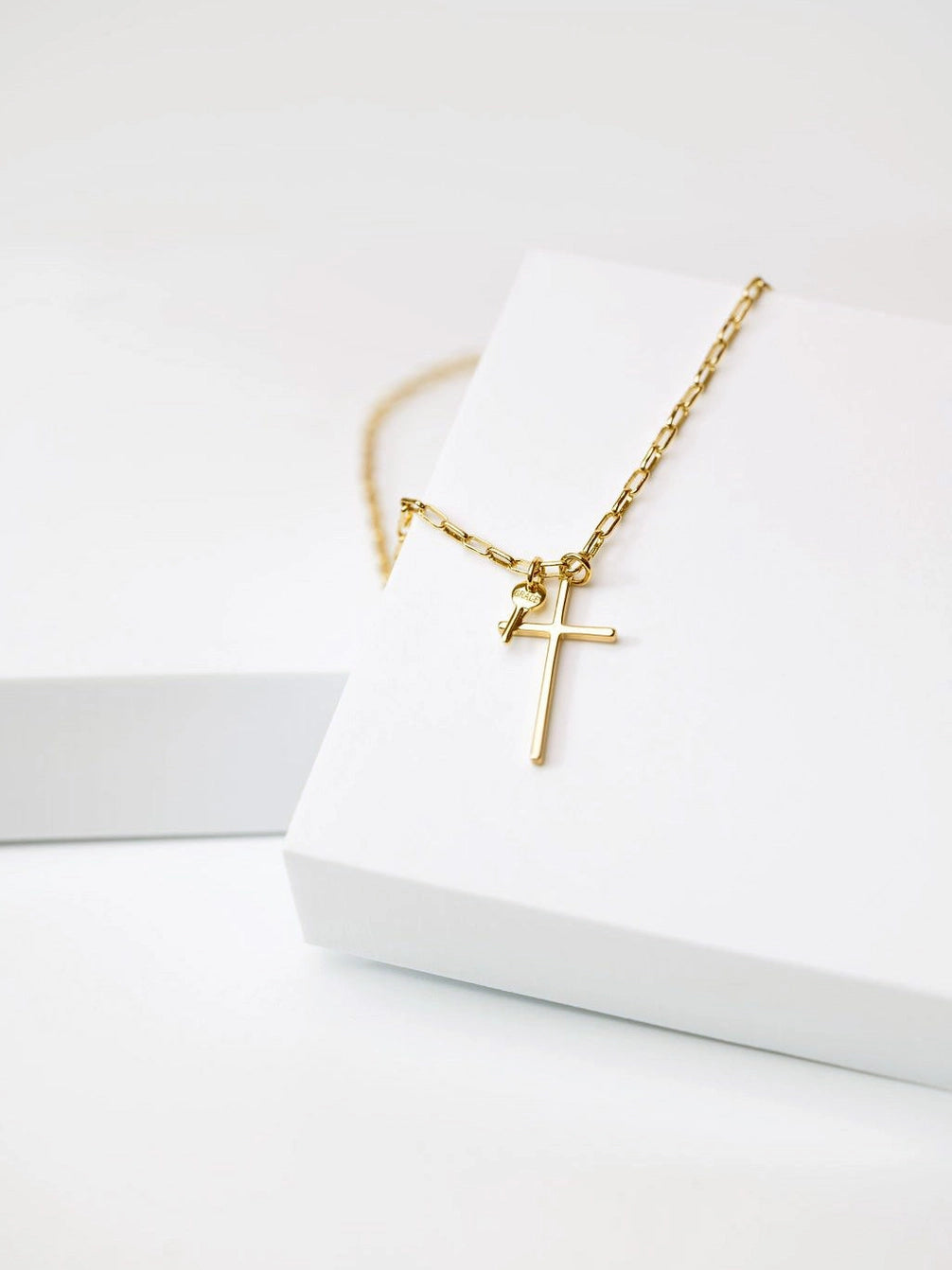 Cross & Grace Key Necklace