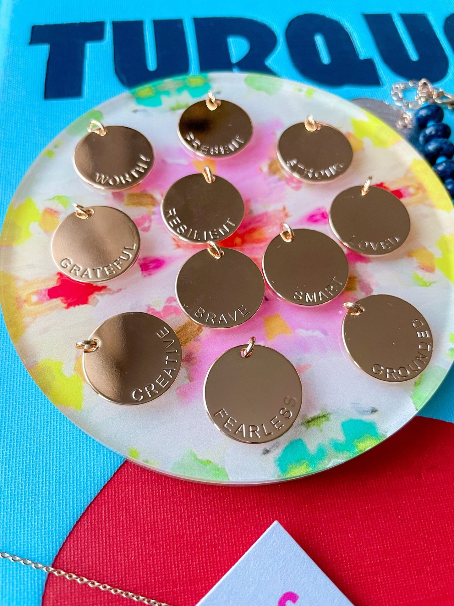 2026 Word of the Year Necklace - Cola Stacks - 