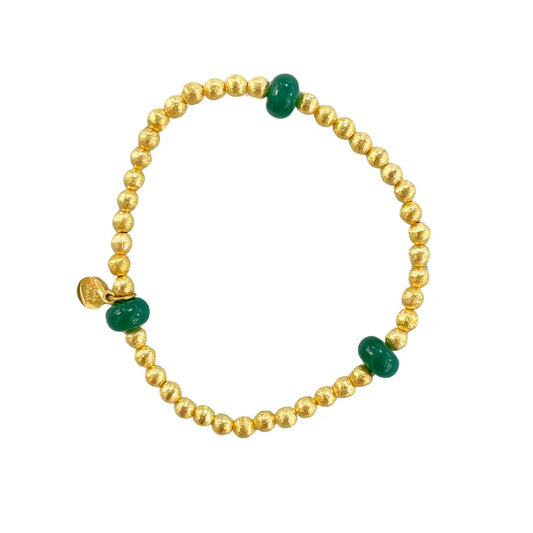 Rosewood Bracelet- Emerald Green