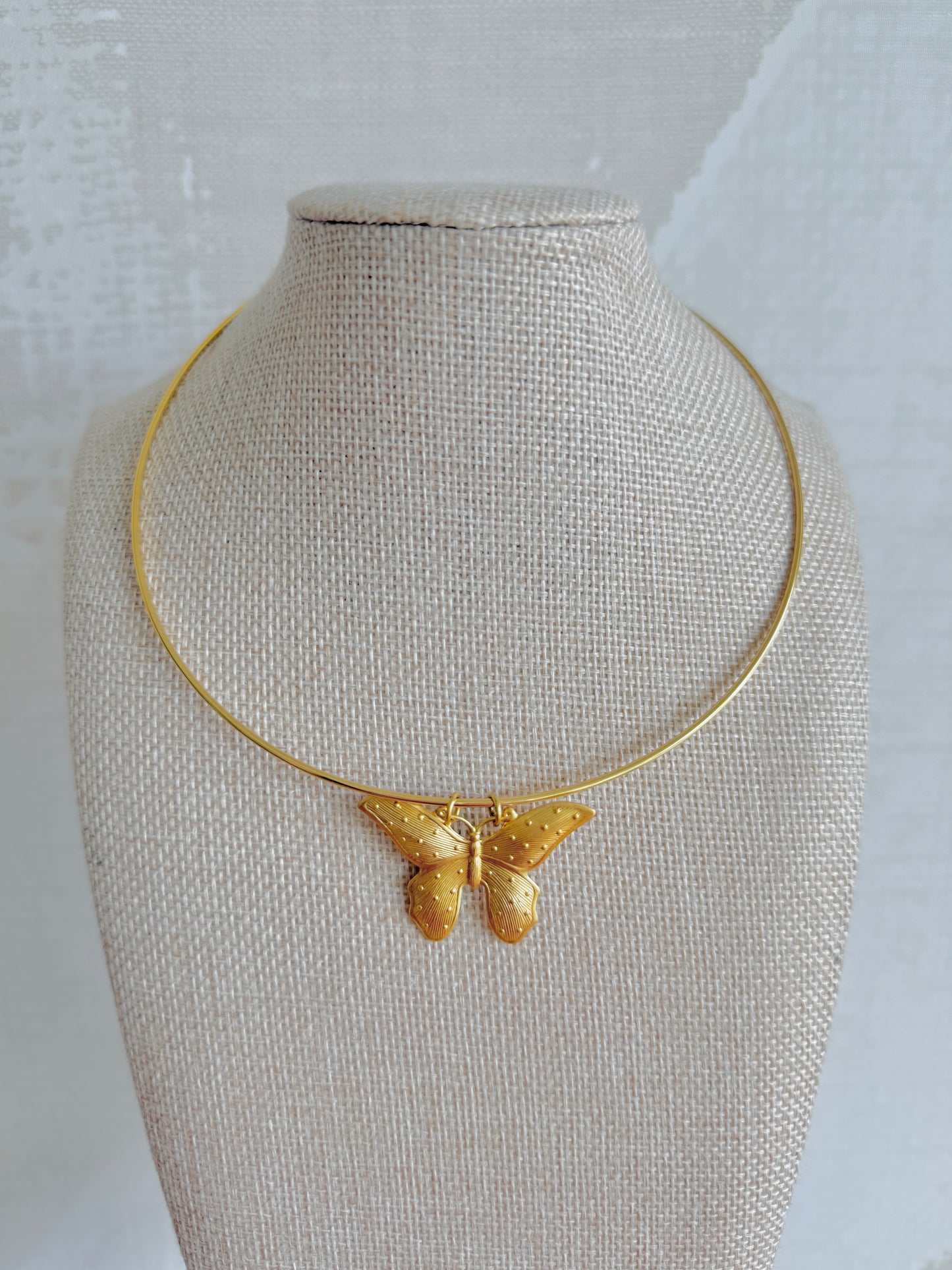 Butterfly Collar Necklace