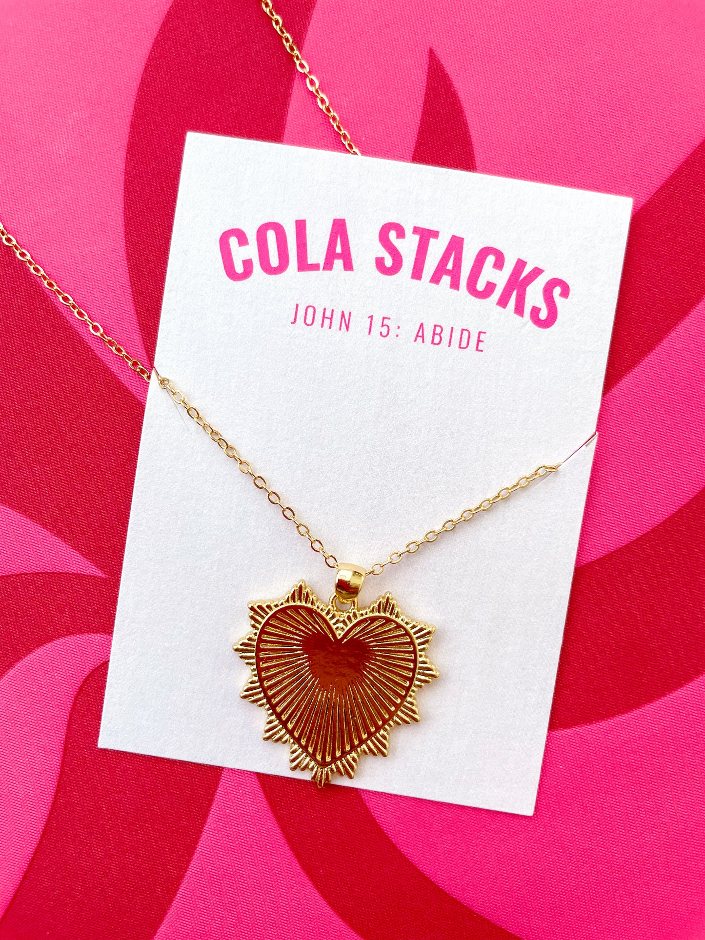 Bold Heart Necklace