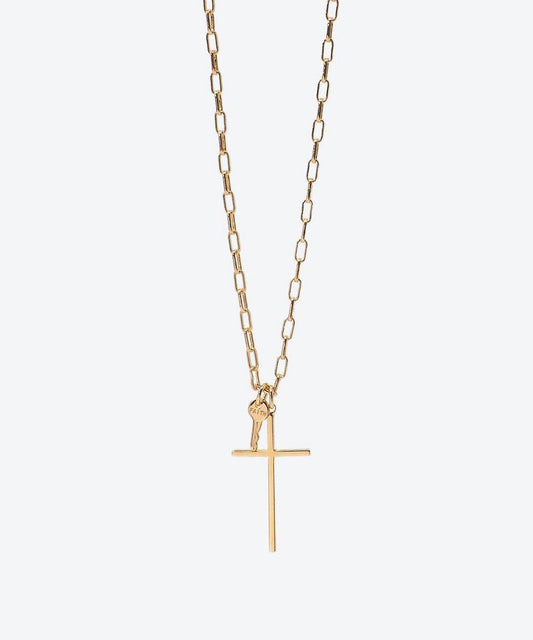Cross & Faith Key Necklace