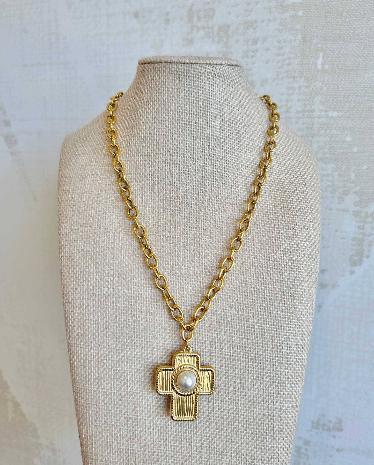 Genesis Cross Necklace