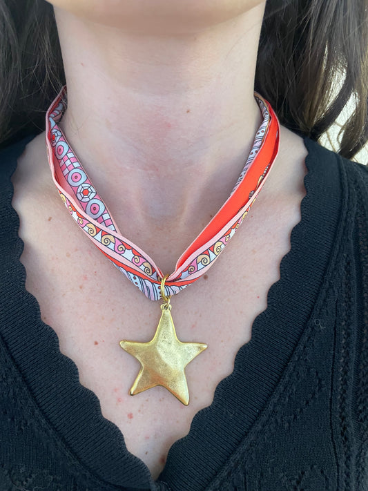 You’re a Star Scarf Necklace