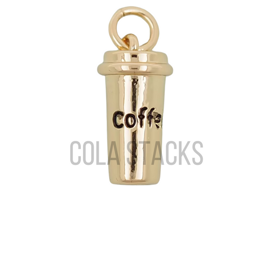 Large Coffee Charm