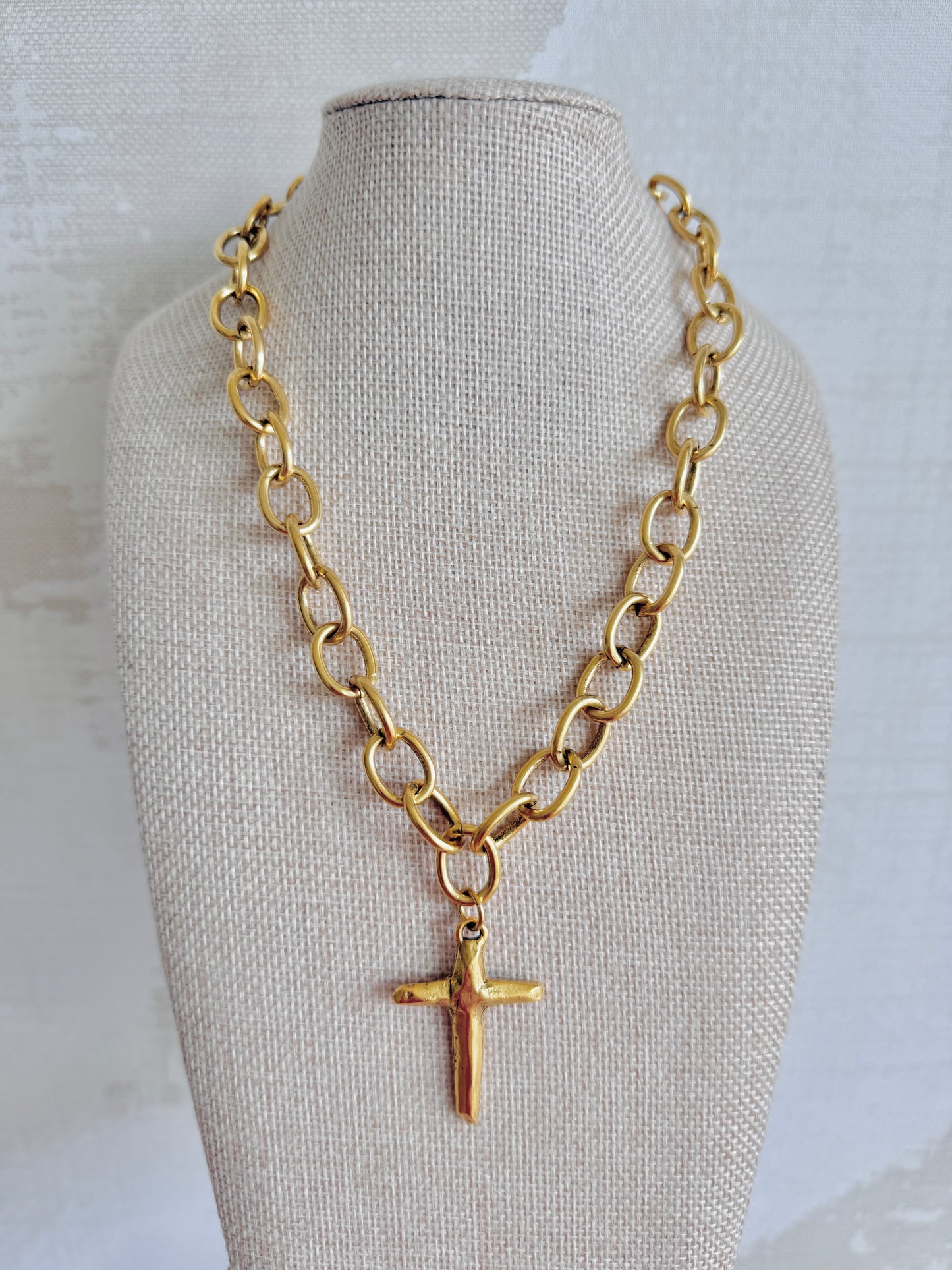 Gail Cross Necklace
