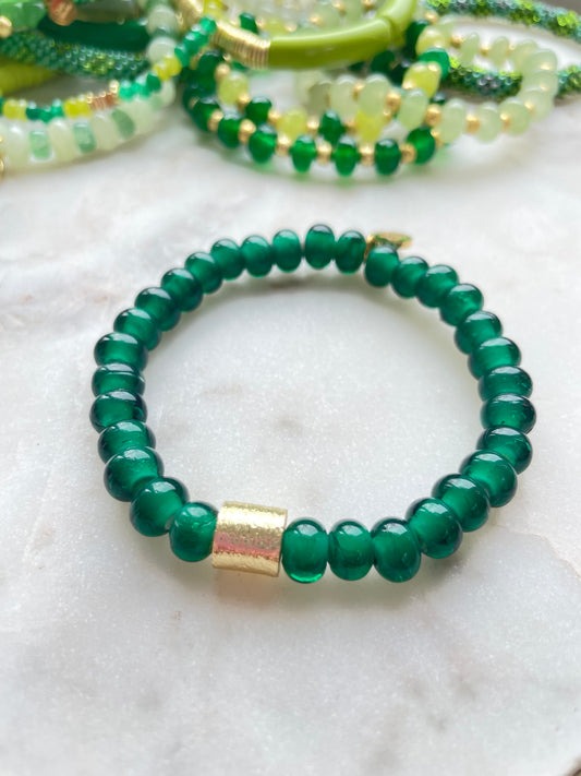 Emerald Turks Bracelet
