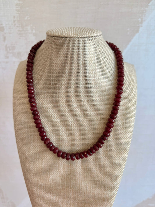 Garnet Necklace
