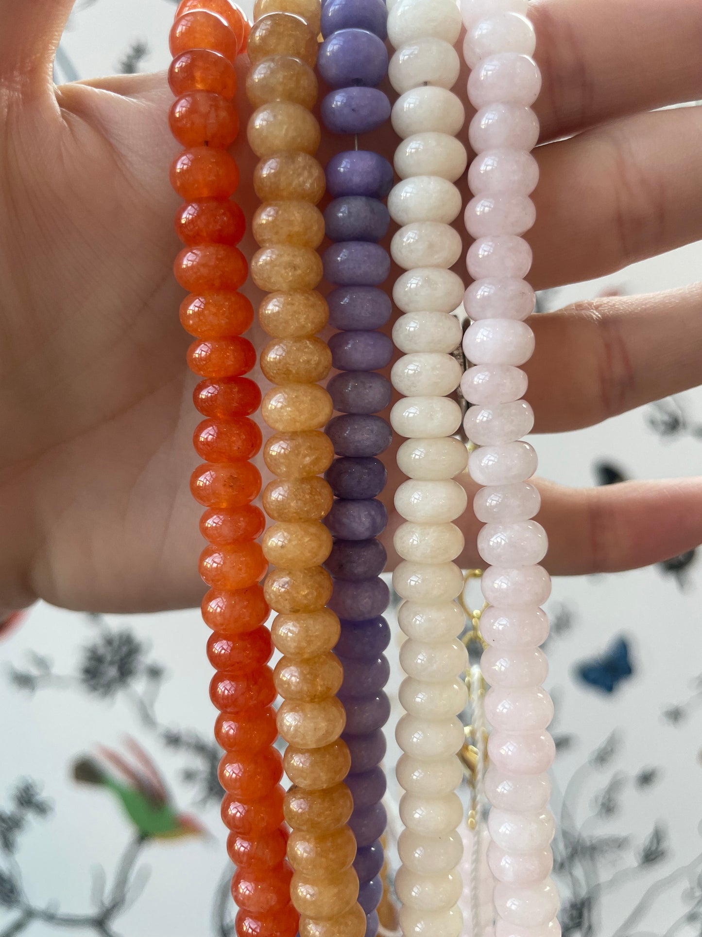 Solid Gemstone Necklace (Options)