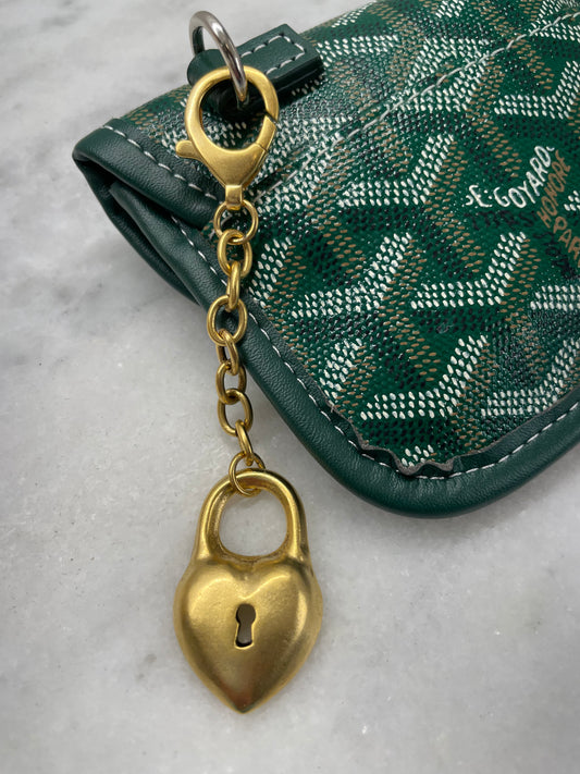 Heart Locket- Bag Charm