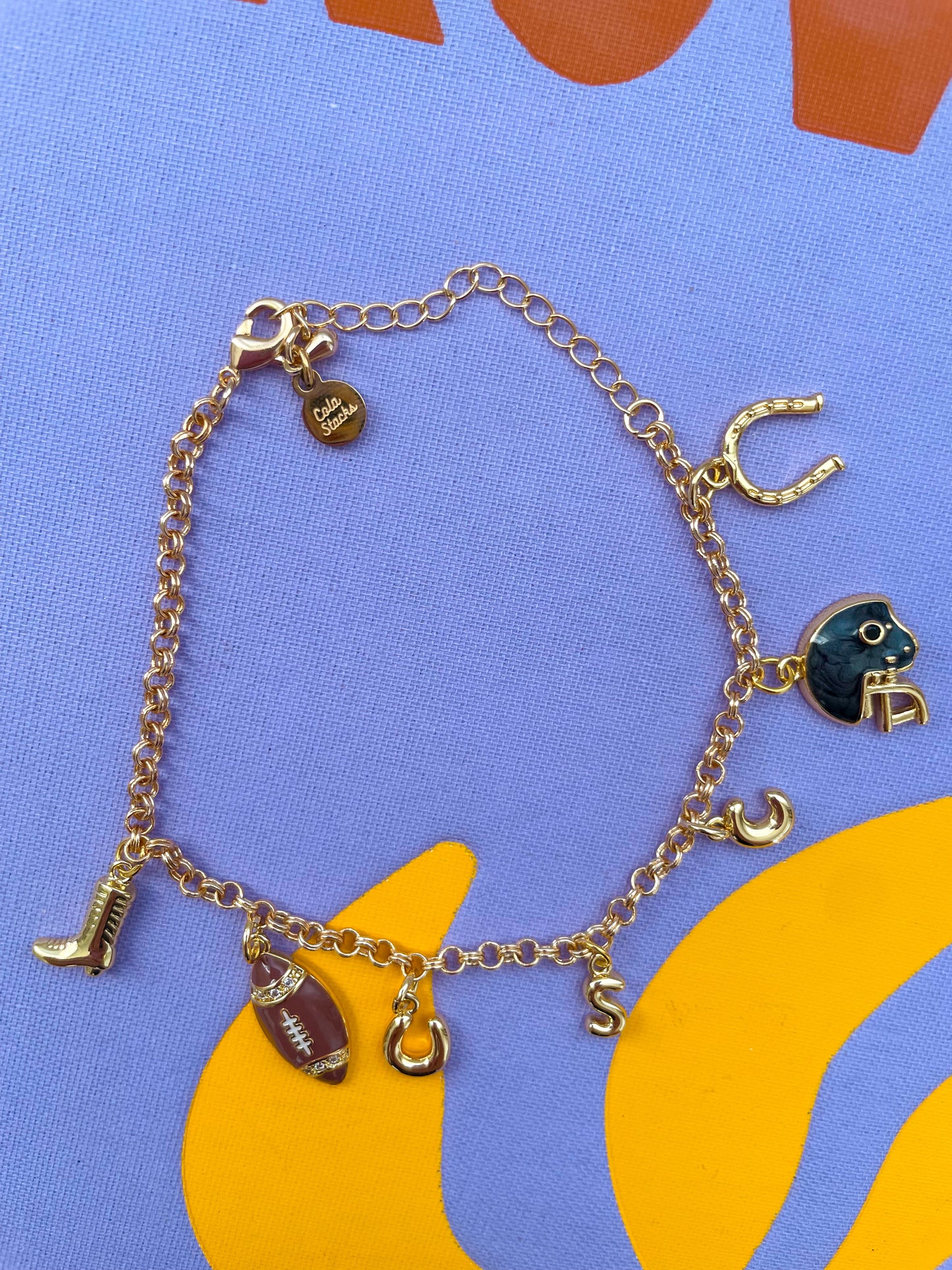 USC Charm Bracelet