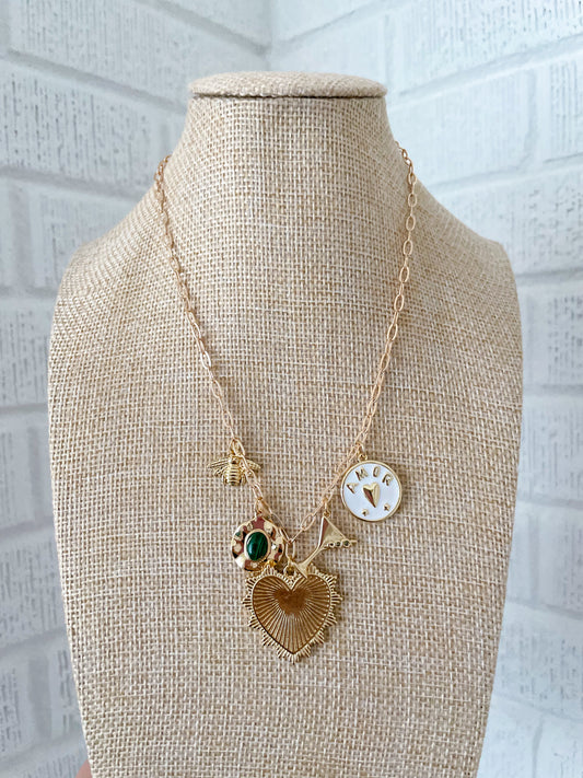 Amor Charm Necklace