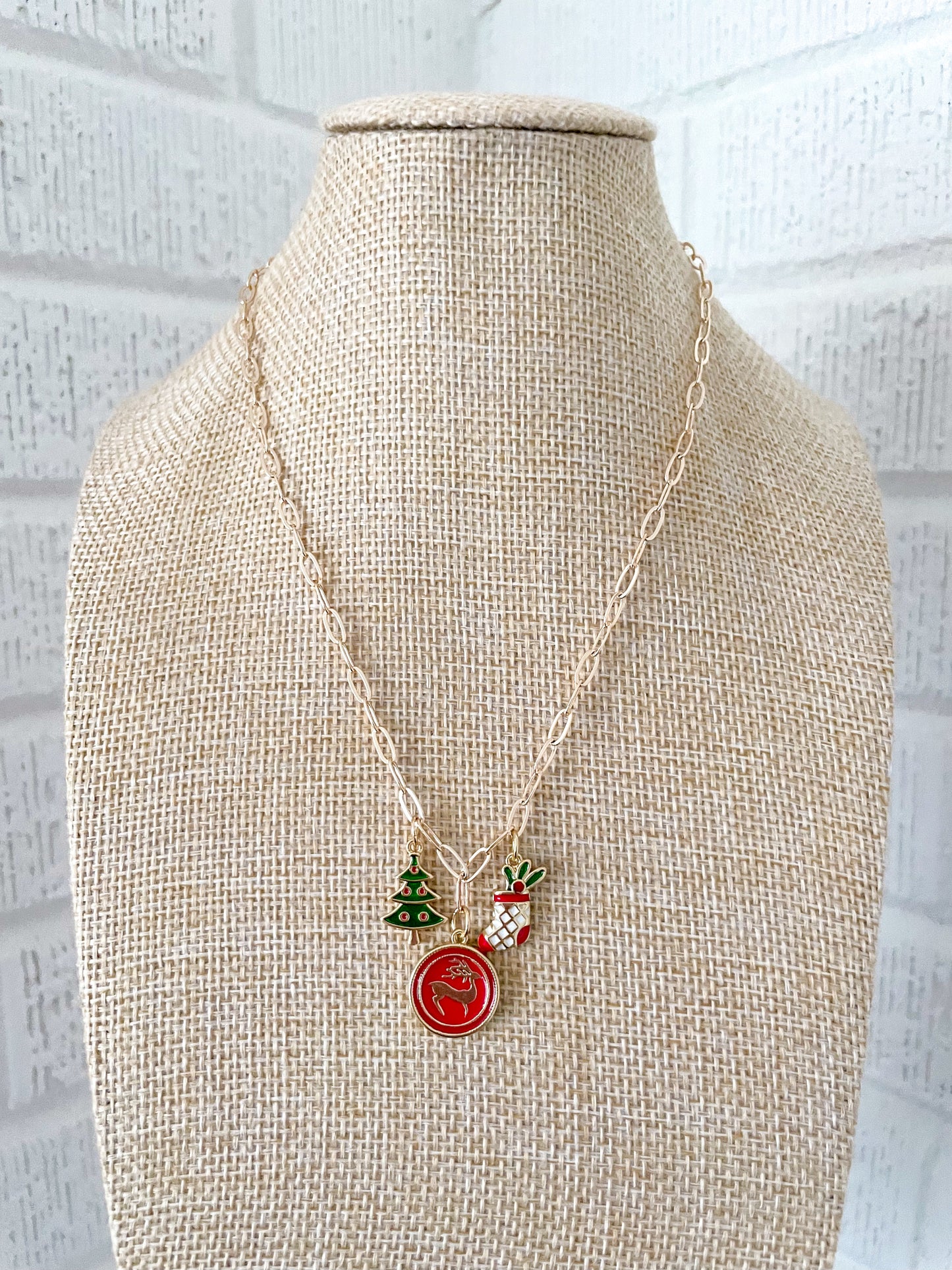 Christmas Charm Necklace