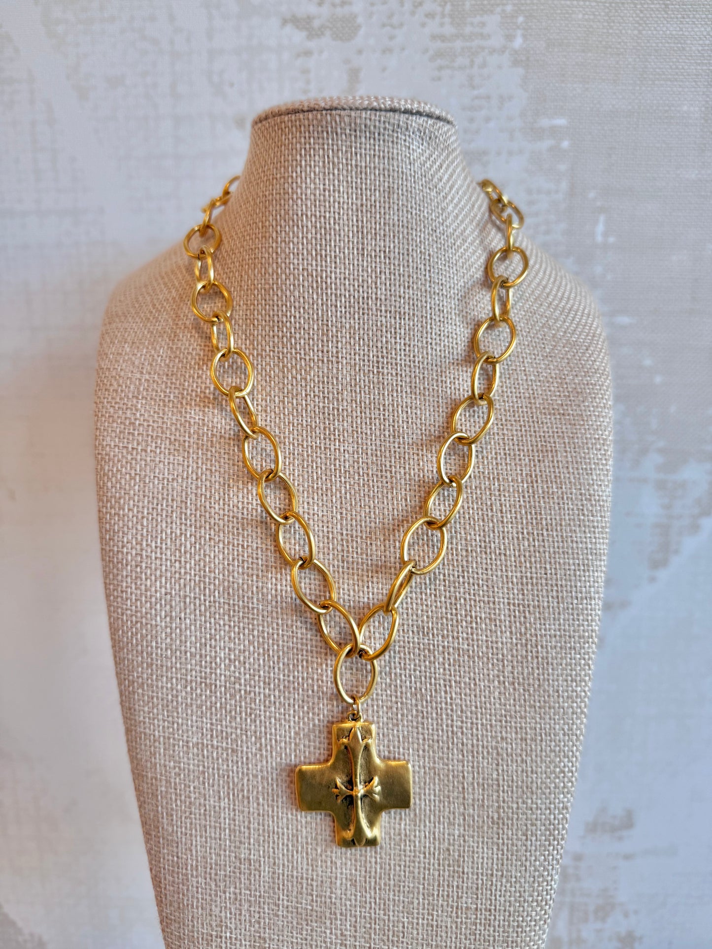 Sunday Cross Necklace