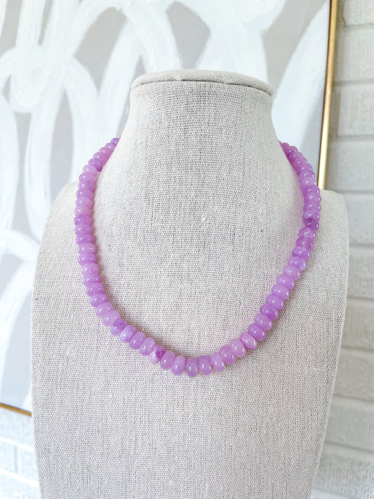 Caryn Lawn- Lavender Necklace