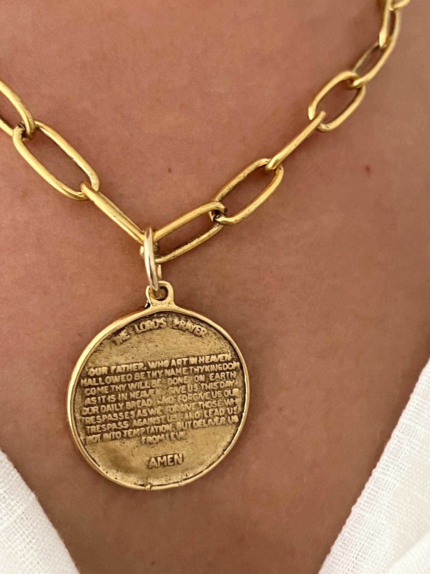 Lord's Prayer Necklace