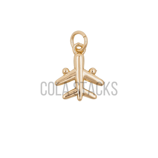 Airplane Charm - Cola Stacks - 