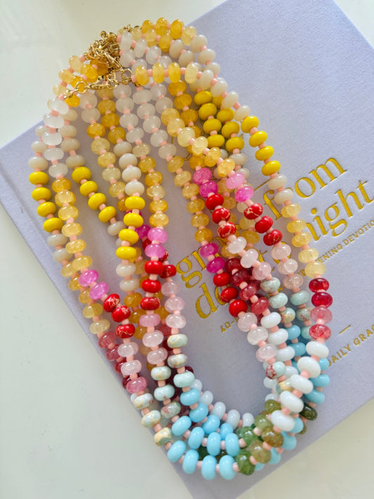 Anniversary Necklace - Cola Stacks - 