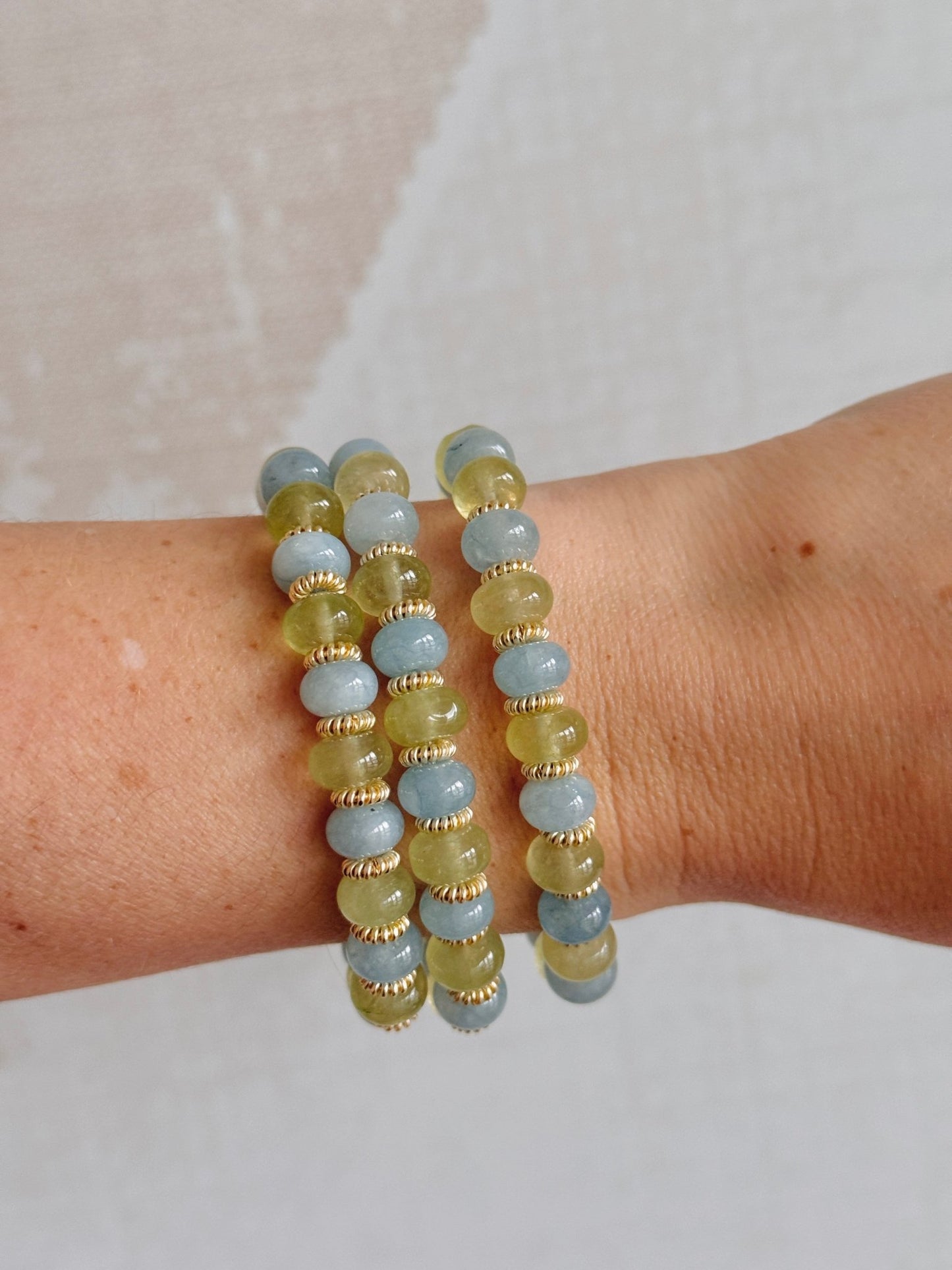 Arden Bracelet - Cola Stacks - 