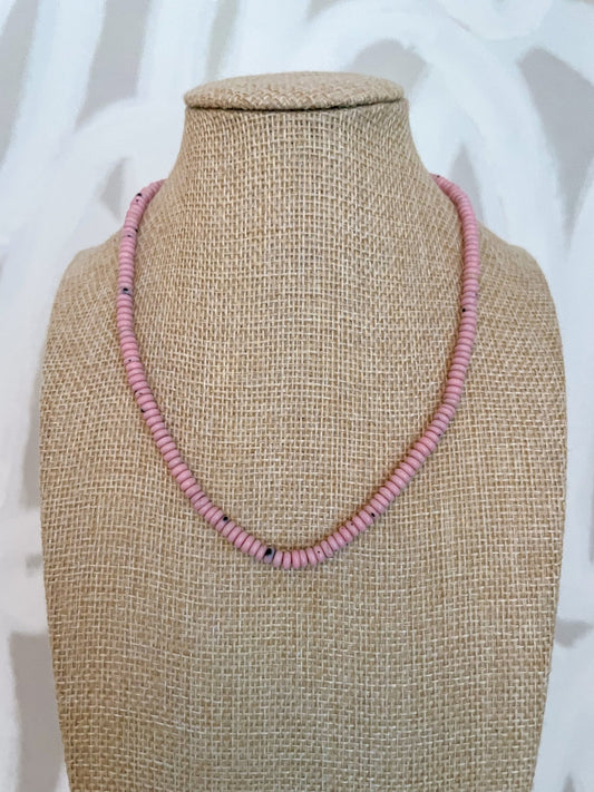 Ashley Necklace - Cola Stacks - 