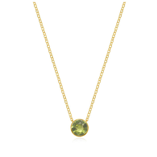 August Necklace - Cola Stacks - 