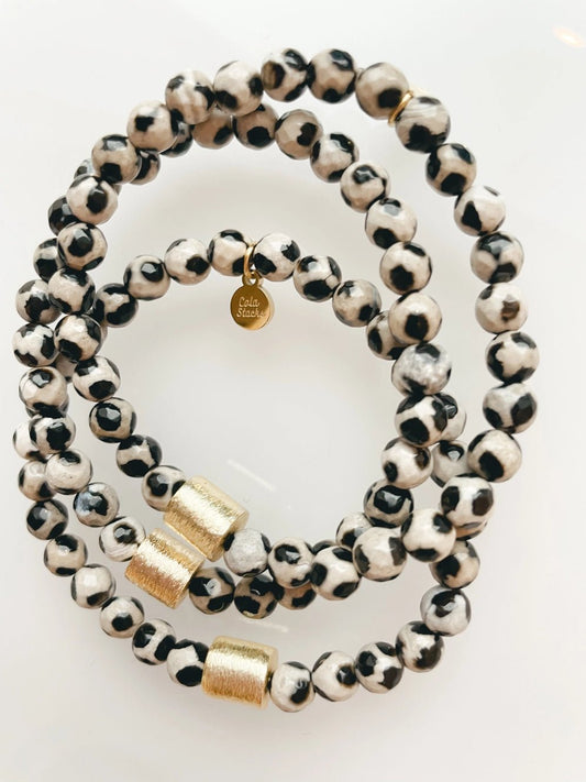 Avenue Bracelet - Cola Stacks - 