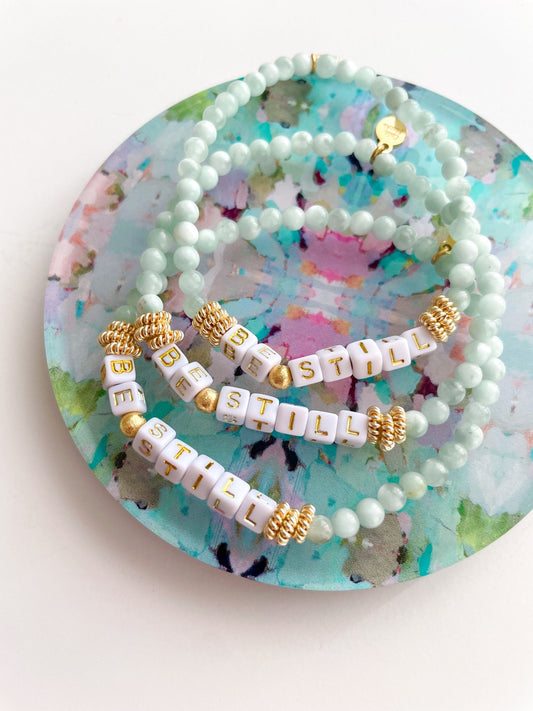 Be Still Bracelet - Cola Stacks - 
