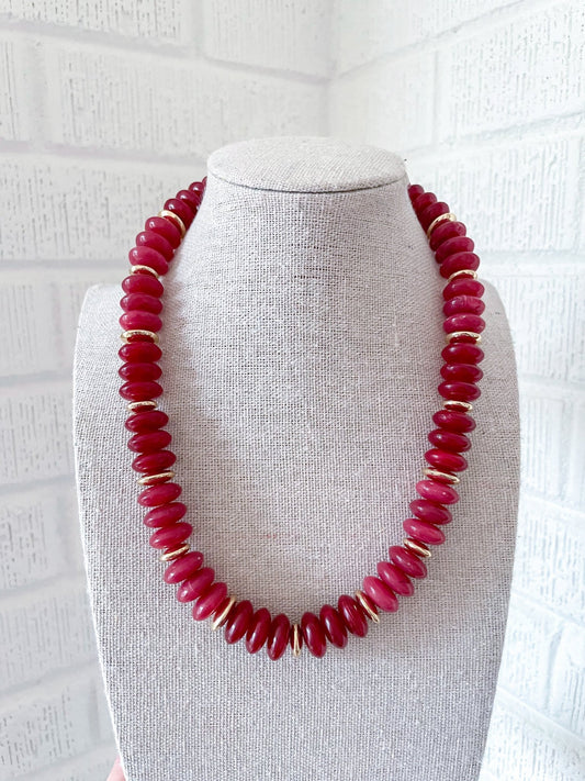 Beamer Necklace - Cola Stacks - 