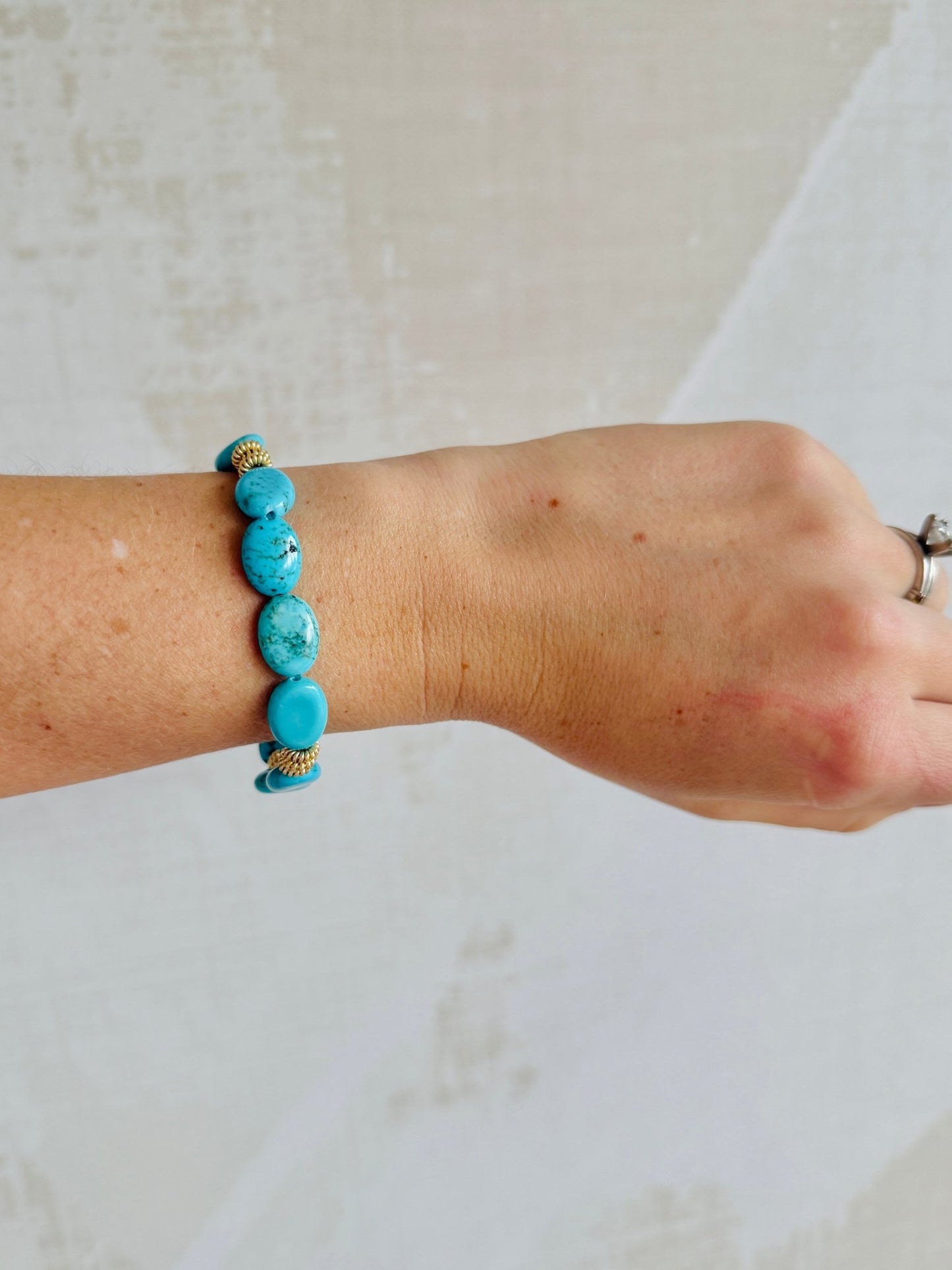 Blue Hills Bracelet - Cola Stacks - 
