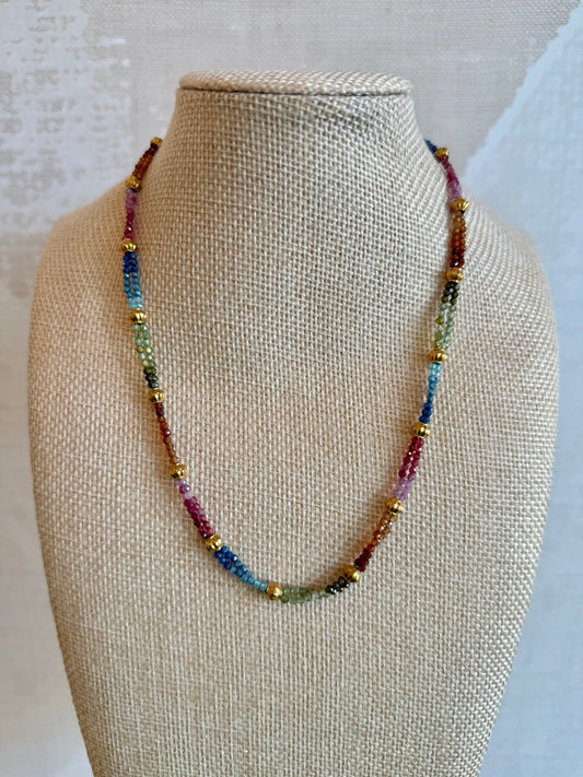 Brazil Necklace - Cola Stacks - 