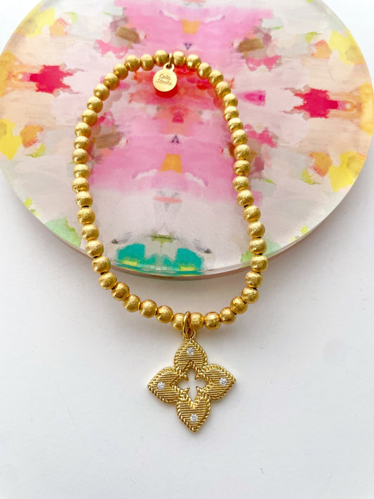 Cammie Bracelet - Cola Stacks - 