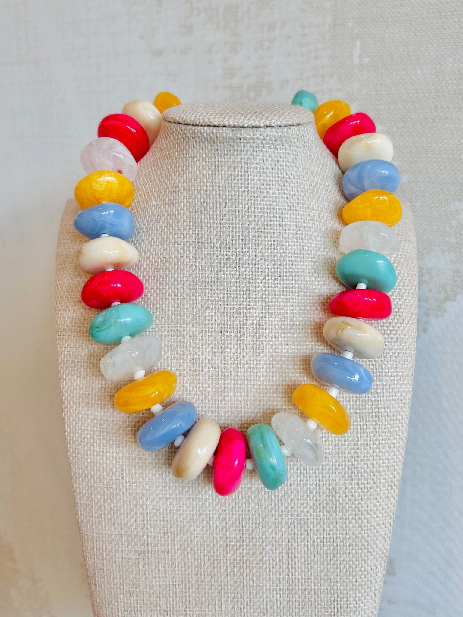 Caribbean Necklace - Cola Stacks -