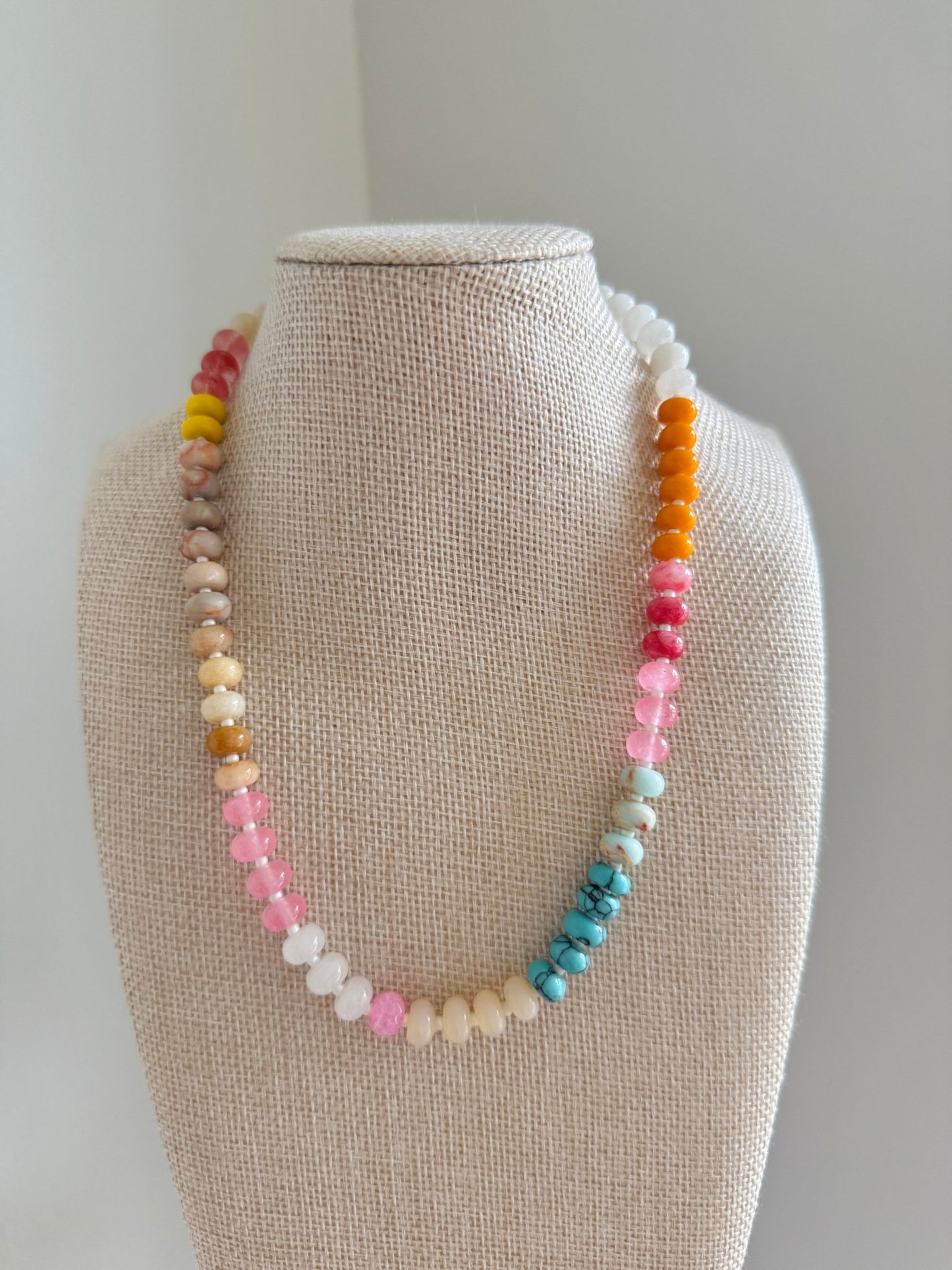 Charlie Necklace - Cola Stacks - 