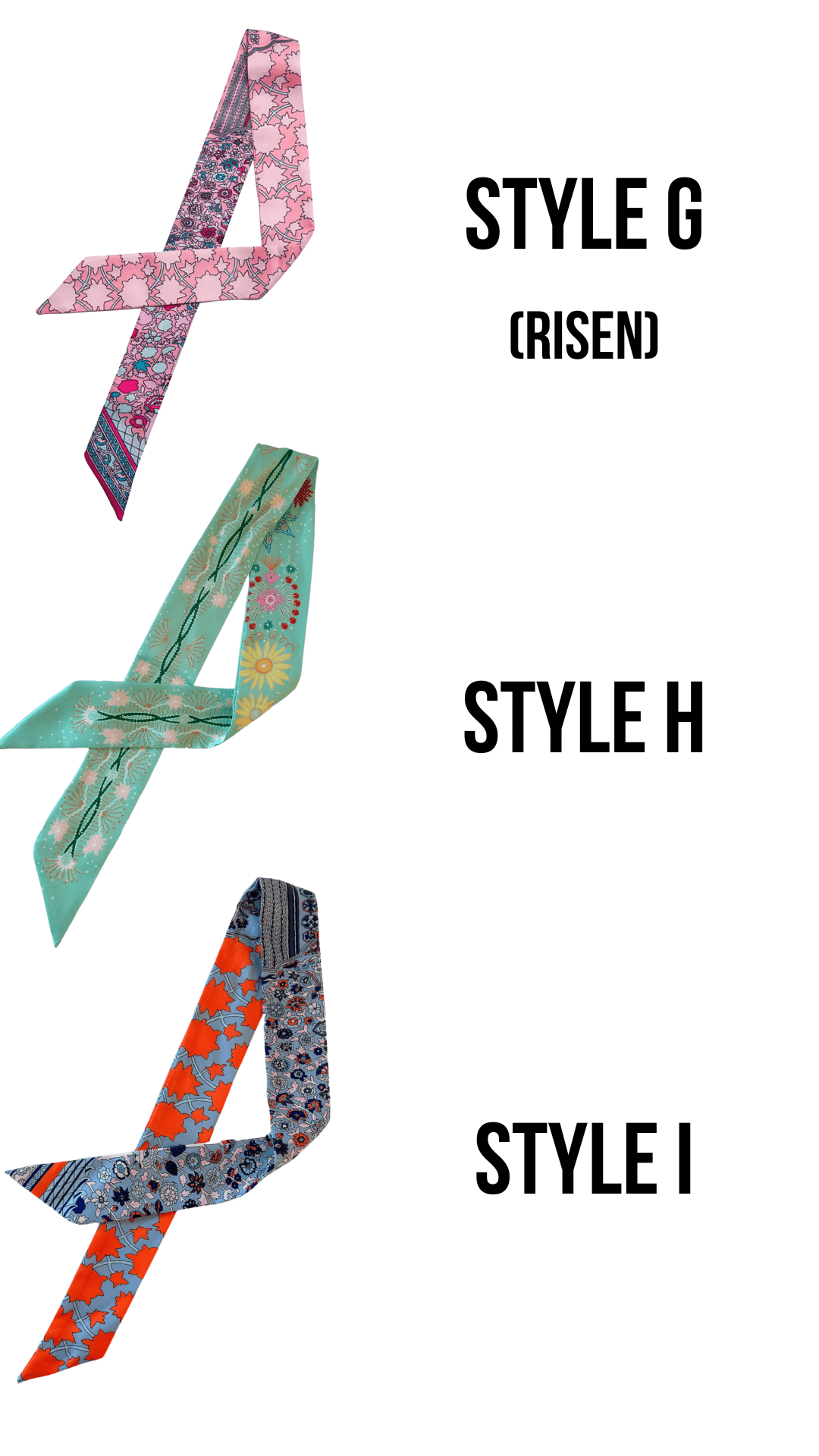 Choose Your Scarf - Cola Stacks - 